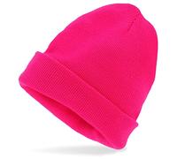 W WIDMANN MILANO Party Fashion - Bonnet pour adultes, bonnet tricoté aspect laine, bonnet d'hiver, soirée à thème années 80, carnaval