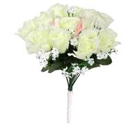 Bouquet de Mariée Blanc - WIDMANN - TU - Adulte - Carnaval Halloween Fin de