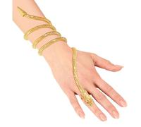 W WIDMANN MILANO Party Fashion - Bracelet serpent doré, bijou fantaisie, accessoire pour costumes