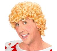 W WIDMANN MILANO Party Fashion - C6346 - Perruque Cupidon, blonde, perruque bouclée, ange d'amour, messager, fête à thème, carnaval