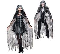 W WIDMANN MILANO Party Fashion - Cape à capuche de fantôme