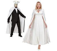 W WIDMANN MILANO Party Fashion - Cape avec capuche, en velours, env. 150 cm, Halloween, Carnaval