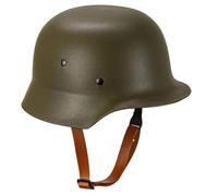 W WIDMANN MILANO Party Fashion - Casque pour costume de soldat en noir et vert, accessoire de costume pour Halloween et carnaval