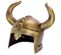 W WIDMANN MILANO Party Fashion - Casque viking avec cornes, accessoire de costume de barbare pour carnaval, Halloween et soirée à thème