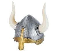 W WIDMANN MILANO Party Fashion - Casque viking en plastique dur pour enfants, couvre-chef, guerrier, médiéval, accessoire
