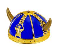 W WIDMANN MILANO Party Fashion - Casque Viking pour enfants, en plastique dur, Couvre-chef, Accessoire, Carnaval