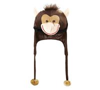 W WIDMANN MILANO Party Fashion - casquette d'animal, Party Animals, chapeau en tissu, chapeau en peluche, costume d'animal