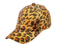 W WIDMANN MILANO Party Fashion - Casquette de baseball avec paillettes, chapeau en différentes couleurs et motifs, capy, accessoire pour les costumes de carnaval