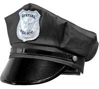 Widmann – Casquette de policier 03328 noire – Accessoire carnaval
