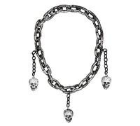 W WIDMANN MILANO Party Fashion Chain Necklace with Skulls -