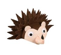 Widmann - Chapeau d'animal pour enfants, en feutre, masque, déguisement d'animal, fête d'enfant, carnaval, Hérisson