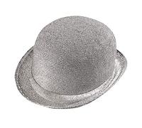 W WIDMANN MILANO Party Fashion, Chapeau argenté élégant, confort optimal, taille unique, polyvalent pour toutes occasions, qualité supérieure, facile à entretenir, parfait pour se démarquer