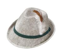 WIDMANN MILANO Chapeau Fedora bavarois 11761 traditionnel avec plumes pour enfants