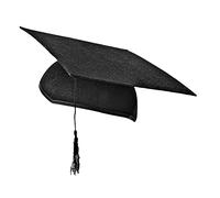 Widmann Chapeau de diplômé MILANO PARTY FASHION W Feutre noir Polyester Confort Taille adaptée