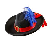 W WIDMANN MILANO Party Fashion, Chapeau de mousquetaire, design élégant, confort optimal, accessoires complémentaires, polyvalent pour toutes Accessoire de Déguisement