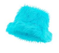 W WIDMANN MILANO Party Fashion - Chapeau de pêcheur en peluche, chapeau de pêcheur moelleux, accessoire pour festivals, carnaval, soirées à thème