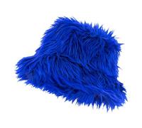 W WIDMANN MILANO Party Fashion - Chapeau de pêcheur en peluche, chapeau de pêcheur moelleux, accessoire pour festivals, carnaval, soirées à thème
