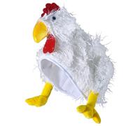 Widmann Chapeau poule Adulte Unisexe Blanc 8168537 Taille unique