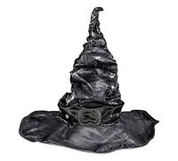 W WIDMANN MILANO Party Fashion, Chapeau de sorcière malléable, taille unique, matériaux de qualité, polyvalent pour toutes les fêtes, design élégant noir, facile à entretenir