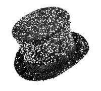 W WIDMANN MILANO Party Fashion - Chapeau haut-de-forme pour adultes, accessoire de déguisement pour carnaval et spectacles