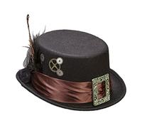W WIDMANN MILANO Party Fashion - Chapeau haut-de-forme steampunk noir