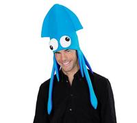 W WIDMANN MILANO Party Fashion - Chapeau Poulpe, poisson, habitants de la mer, monde sous-marin, Coiffe, Accessoire pour carnaval