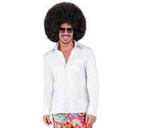 W WIDMANN MILANO Party Fashion - Chemise années 70 pour hommes, Disco Fever, Tenue de fête, Costume de carnaval