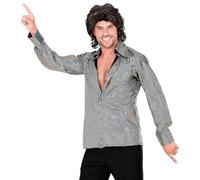 W WIDMANN MILANO - Chemise homme Party Fashion - Années 70 style disco - Déguisement carnaval