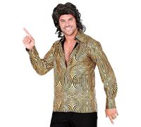 W WIDMANN MILANO Party Fashion - Chemise Disco des années 70