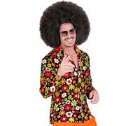 W WIDMANN MILANO Party Fashion - Chemise Hippie, Hipster, Flower Power, Tenue des années 60, Costumes de carnaval