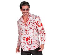 W WIDMANN MILANO Party Fashion - chemise pour homme, manches longues, chemise homme, déguisement Halloween