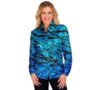 W WIDMANN MILANO Party Fashion - Chemisier à Paillettes pour Femme