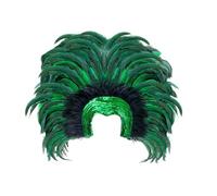 W WIDMANN MILANO Party Fashion -Coiffe en plumes Brazil, Samba, Chapeau, Coiffure, Accessoire, Fête à thème, Carnaval