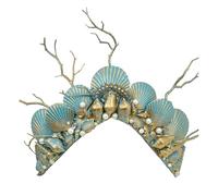 W WIDMANN MILANO Party Fashion - Coiffe sirène pour adultes, accessoire de costume, soirée à thème monde sous-marin, carnaval