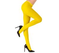 W WIDMANN MILANO Party Fashion, Collants fluorescents 40 den, légers et confortables, style années 80, accessoire mode incontournable, qualité Calzetteria, ajustement M/L pour femmes