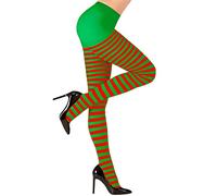 W WIDMANN MILANO Collants Party Fashion rayés 70 DEN Halloween déguisements de carnaval
