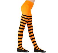 W WIDMANN MILANO Party Fashion - Collants pour enfants, 70 DEN, Accessoires pour costumes de sorcières, coccinelles, abeilles, elfes, etc.