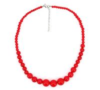 W WIDMANN MILANO Party Fashion - Collier, années 70, perles, collier, bijoux, Disco Fever, fête à thème, carnaval