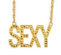 W WIDMANN MILANO Party Fashion - Collier avec différents pendentifs, bijoux, accessoire pour costumes de carnaval