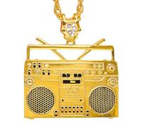 W WIDMANN MILANO Party Fashion - Collier avec pendentif | Accessoires de bijoux pour le carnaval, les festivals, les soirées à thème, les déguisements et les tenues disco