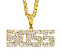 W WIDMANN MILANO Party Fashion - Collier avec pendentif | Accessoires de bijoux pour le carnaval, les festivals, les soirées à thème, les déguisements et les tenues disco