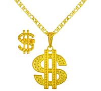 W WIDMANN MILANO Party Fashion - Collier « dollar » avec strass