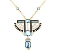 Widmann Collier Pharaon doré à strass Topaz Adulte 03576 Jaune G