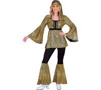 W WIDMANN MILANO Party Fashion - Costume années 70 Groovy Style, Disco Fever, Dancing Queen, Hippie