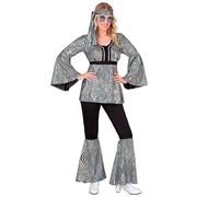 W WIDMANN MILANO Party Fashion - Costume années 70 Groovy Style, Disco Fever, Dancing Queen, Hippie