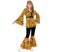 W WIDMANN MILANO Party Fashion - Costume années 70 Groovy Style, Reggae, Hippie, Flower Power, Disco Fever, Costumes de carnaval