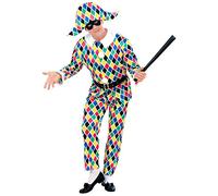 W WIDMANN MILANO Party Fashion - Costume Arlequin, bouffon, personnage de scène, théâtre, carnaval