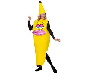 W WIDMANN MILANO Party Fashion - Costume Banana per Adulto, GRP68584VD, Multicolore