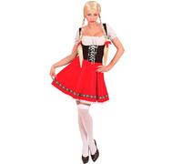 W WIDMANN MILANO Party Fashion - Costume Bavaroise, Heidi, robe traditionnelle, fête de la bière, fête populaire, déguisements de carnaval