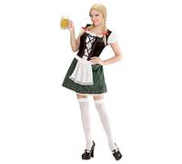 W WIDMANN MILANO Party Fashion - Costume Bavaroise, robe, culotte, costume traditionnel, fête de la bière, fête populaire, déguisements de carnaval
